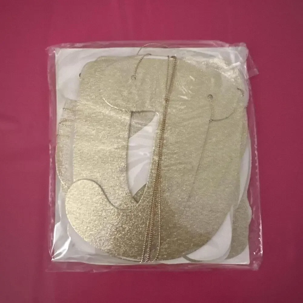 Gold and Tan Favour